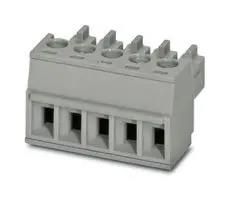 TERMINAL BLOCK, PLUGGABLE, 4WAY, GREEN 5447887