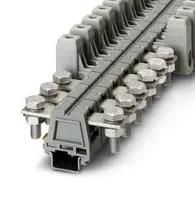 DIN RAIL TB, HIGH CURRENT, 2WAY, 1/0AWG 2130211