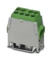 DIN RAIL TB, TRUNK LINE, 4WAY, 2AWG 3071359
