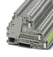 DIN RAIL TB, GROUND, 5WAY, 10AWG 3214365