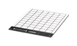 LABEL, ABS, WHITE, 18MM X 27MM 0831691