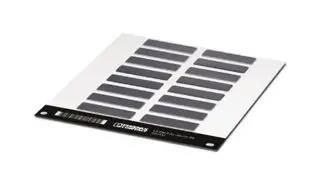 LABEL, ALUMINIUM, BLACK, 15MM X 60MM 0831592