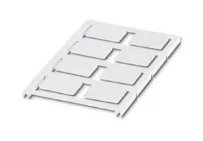 LABEL, POLYAMIDE, WHITE, 18MM X 27MM 0825475