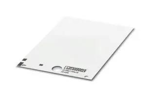 LABEL, PVC, WHITE, 70MM X 104MM 1014294