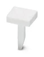 MARKER PIN, BLANK, 4.2MM, WHITE, TB 1401404