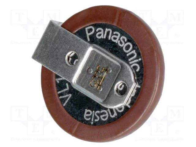 Re-battery: Li; VL1220; 3V; 7mAh; 2pin,for PCB; Ø12.6x2.65mm PANASONIC VL-1220/HFN