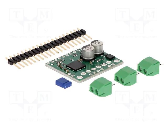 Stepper motor controller; AMIS-30543; 1.8A; Uin mot: 6÷30V; green POLOLU POLOLU-2970