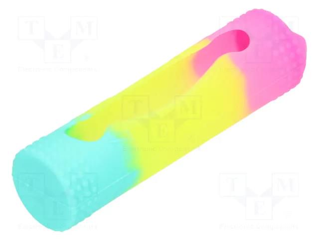 Holder; MR18650; mix colours KEEPPOWER ETUI-18650SIL