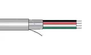 SHLD FLEX CABLE, 50COND, 24AWG, 30M 1219/50C SL005