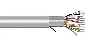 SHLD MULTIPAIR, 2 PAIR, 28AWG, 30M 5938 SL005