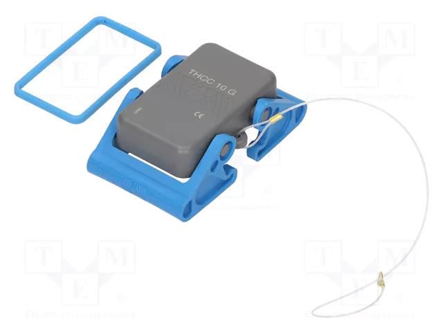 Protection cover; size 57.27; with double latch; IP65,IP66,IP69 ILME THCC10G