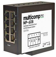 IND HARDENED ETHERNET 8PORT SWITCH MP-608