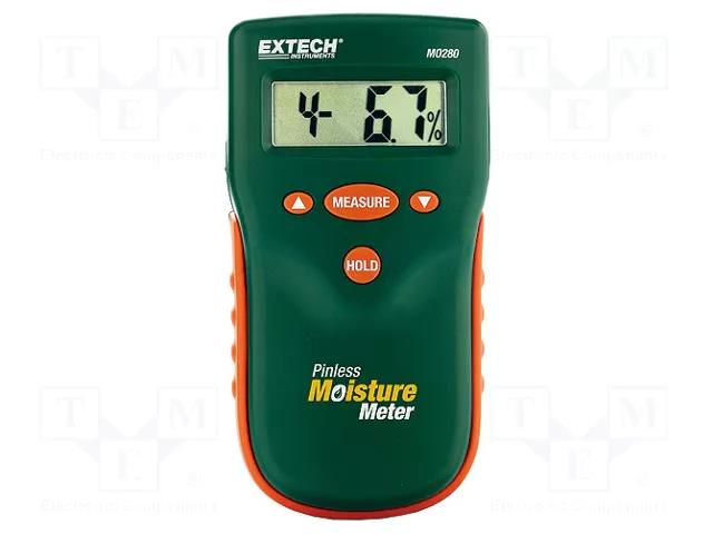 Hygrometer; LCD; 0÷99%RH; 0÷50°C; Equipment: documentation,case EXTECH MO280