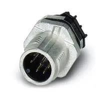 FLUSH TYPE CONN, PLUG, 8POS, M12, PANEL 1551765