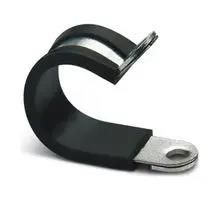 HOSE CLAMP, STEEL, 17MM, SILVER/BLACK 3240969