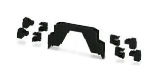DIN RAIL HOUSING, UPPER, POLYAMIDE, BLK 2706373