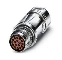 CIRCULAR CONNECTOR, RCPT, 17POS, CABLE 1607630