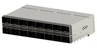 CONNECTOR, ZSFP+, RCPT, 20POS, PRESS FIT 3-2340033-1