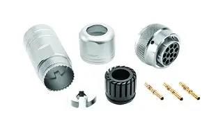 INDUSTRIAL CIRCULAR, CABLE, PLUG, 8POS RT06128SNH-K