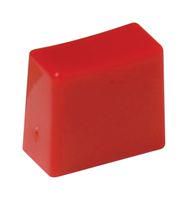 SWITCH CAP, RECTANGULAR, RED, PB SWITCH G002R