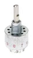 ROTARY SWITCH, 2P, 0.25A, 28V, 36DEG MB03S1NZGD