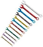 COLOUR CODED COMBI SPANNER SET, 12PC T4346M12ST