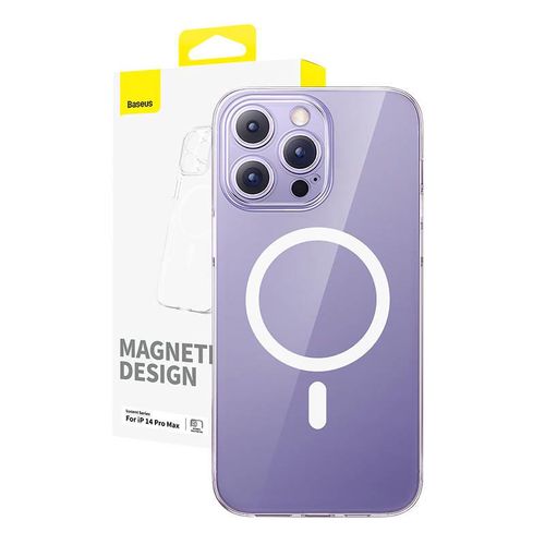 Magnetic Phone Case for iP 14 Pro Max Baseus OS-Lucent Series (Clear), Baseus P60157201203-03