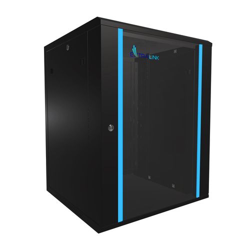 Extralink 15U 600x600 Black | Rackmount cabinet | wall mounted, EXTRALINK EX.14343 5903148914343