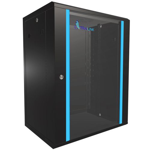 Extralink 15U 600x450 Black | Rackmount cabinet | wall mounted, EXTRALINK EX.14329 5903148914329