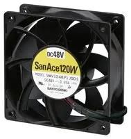 DC AXIAL FAN, 182CU.FT/MIN, BALL, 120MM 9WV1224P1H001