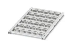 LABEL, POLYCARBONATE, WHT, 3.3MM X 12MM 0801502