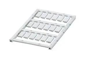 LABEL, POLYCARBONATE, WHITE, 8MM X 17MM 0801842
