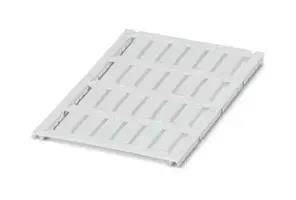 LABEL, POLYCARBONATE, WHITE, 8MM X 20MM 0801477