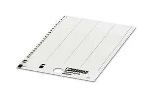 LABEL, PVC, WHITE, 6MM X 25MM 0829435