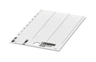 LABEL, PVC, WHITE, 15MM X 35MM 830295