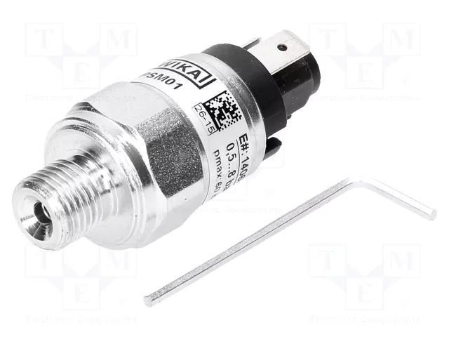 Module: pressure switch; relative pressure; OUT 1: SPDT; PSM01 WIKA PSM01-14068611