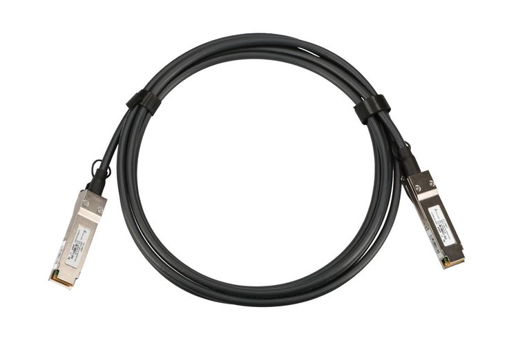 Extralink QSFP+ DAC | QSFP+ Cable | DAC, 40Gbps, 1m, 30AWG, EXTRALINK EX.15784 5903148915784