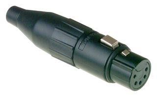 XLR CONNECTOR, JACK, 5POS, CABLE AC5FBJ