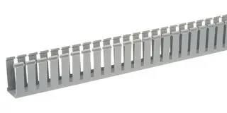 WIDE SLOT DUCT, 69.9X79.2MM, PVC, GREY G2.5X3LG6