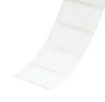 LABEL, 35.1MM X 4.8MM, POLYOLEFIN, WHITE C138X019FJC