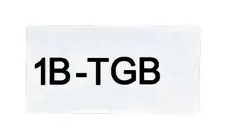TAPE, 30.5M L X 12.7MM W, POLYESTER, WHT T050X000YP1