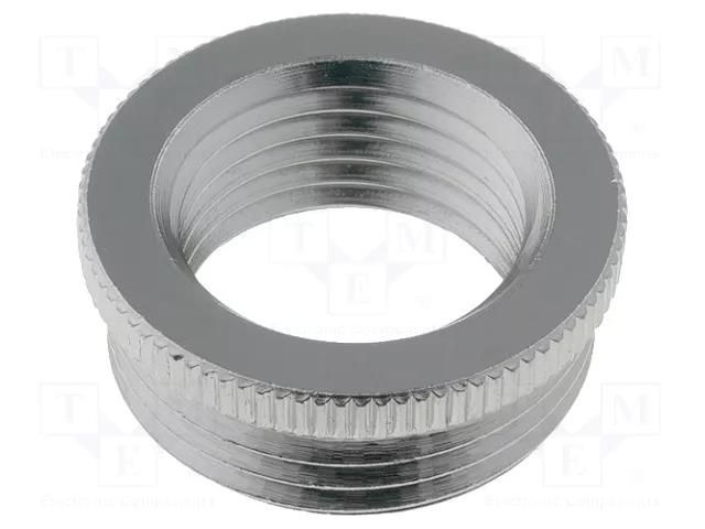 Reduction of threads for glands; Int.thread: PG9; brass LAPP MR-PG13.5/PG9
