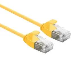 PATCH CORD, RJ45 PLUG-PLUG, 150MM, YEL 21.15.3920