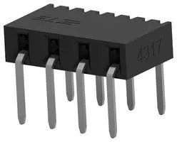 CONNECTOR, RCPT, 4POS, 1ROW, 2MM 2MM-R-S04-HT-02-H-TR