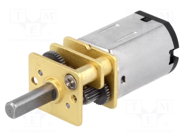 Motor: DC; with gearbox; HPCB; 6VDC; 1.5A; Shaft: D spring; 30: 1 POLOLU POLOLU-3062