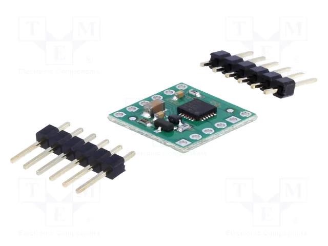 DC-motor driver; BD65496MUV; 500kHz; PWM; 1.2A; Uin mot: 2÷16V POLOLU POLOLU-2960