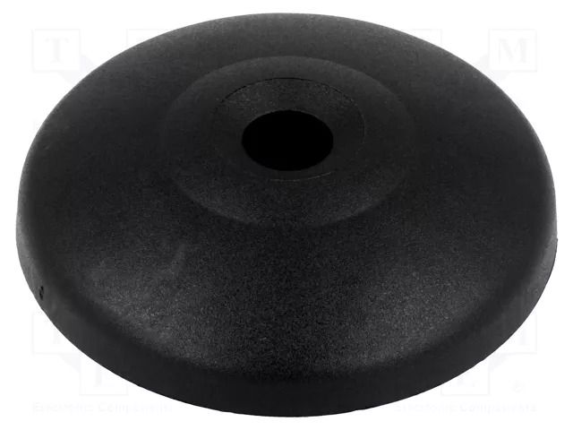 Foot; Base dia: 99mm; polyamide; H: 20mm; Pivot Feet FATH FA-098A100KG