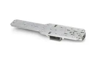 UNIVERSAL DIN RAIL ADAPTER, ZINC, BLUE 2854021