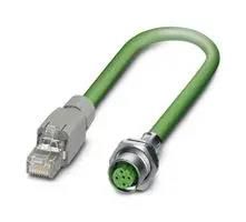 BUS SYSTEM CABLE, M12 RCPT-RJ45 PLUG, 2M 1419146