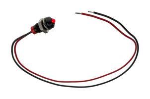 LED PANEL INDICATOR, RED, 6MM, 24VDC Q6P7BXXR24E